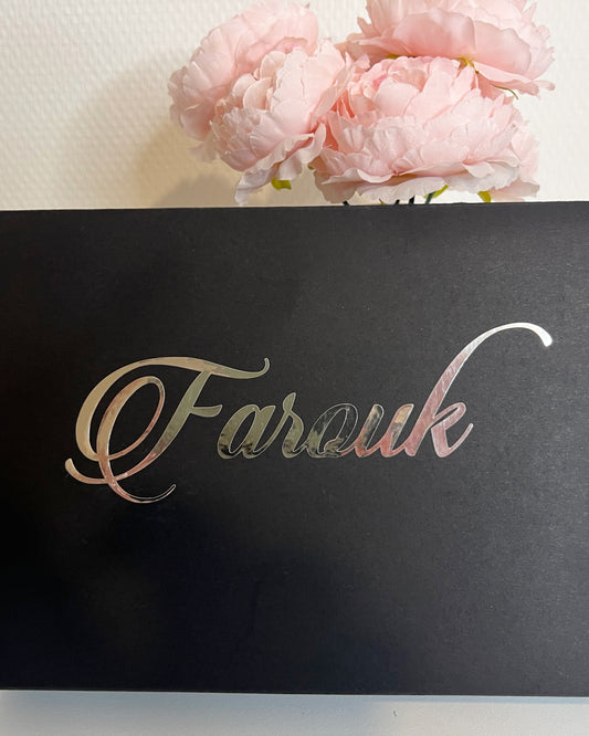 BOX PERSONNALISÉE PARFUM LUI