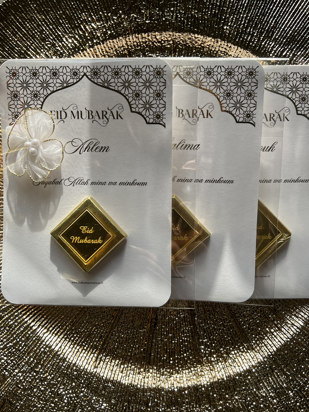 CARTE PERSONNALISÉE EID MUBARAK