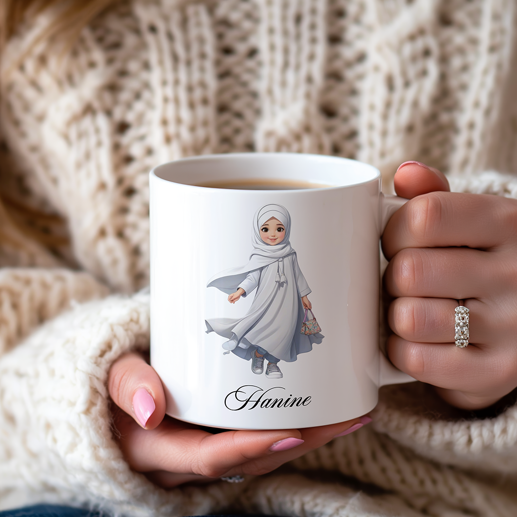 HIJABI GIRL 1 MUG PERSONNALISÉ