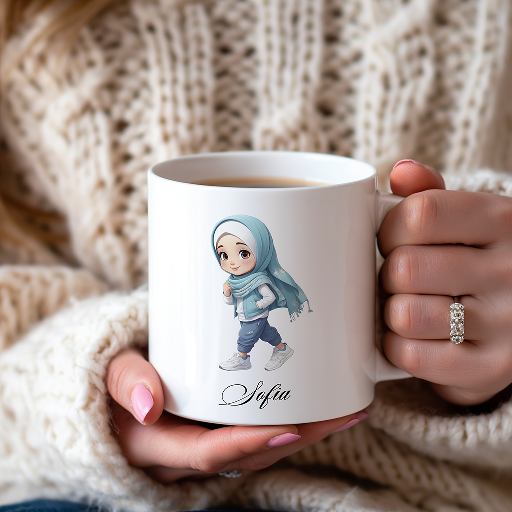 HIJABI GIRL 3 MUG PERSONNALISÉ