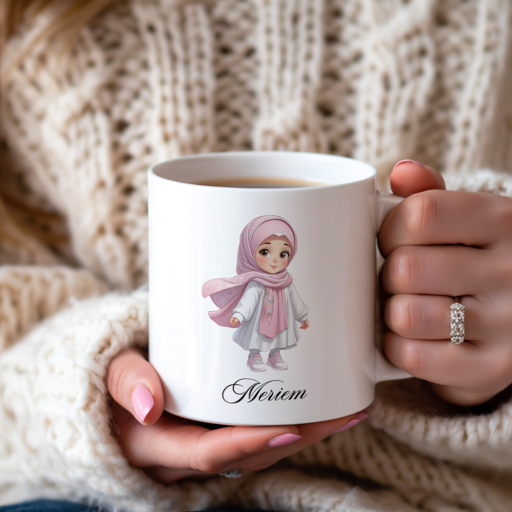 HIJABI GIRL 4 MUG PERSONNALISÉ