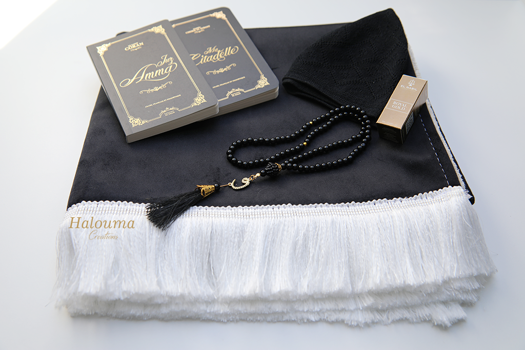 COFFRET TAPIS DE PRIÈRE JUZ PERSONNALISÉ