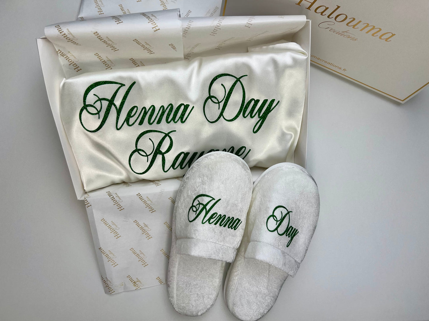 BOX HENNA DAY KIMONO & CHAUSSONS PERSONNALISÉ