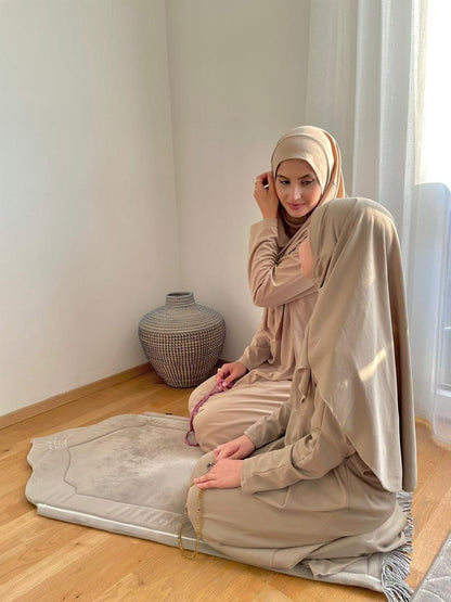 ROBE DE PRIÈRE HIJAB INTÉGRÉ