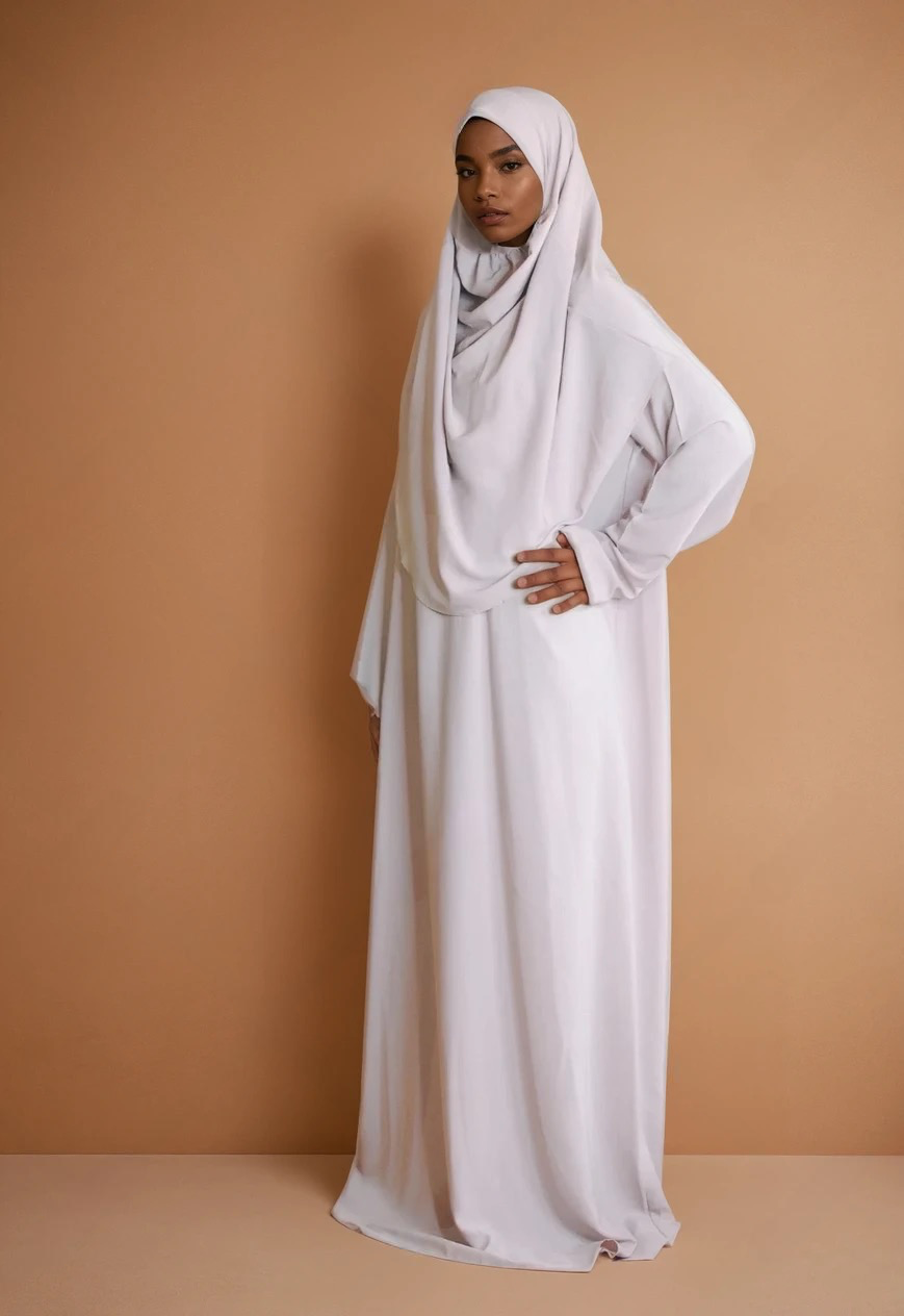 ROBE DE PRIÈRE HIJAB INTÉGRÉ