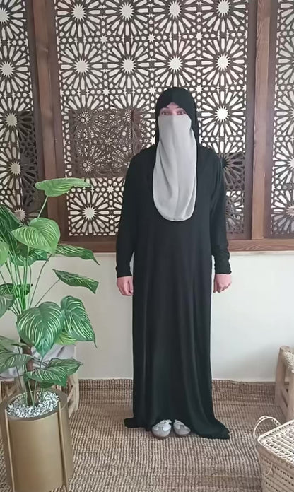 ROBE DE PRIÈRE HIJAB INTÉGRÉ